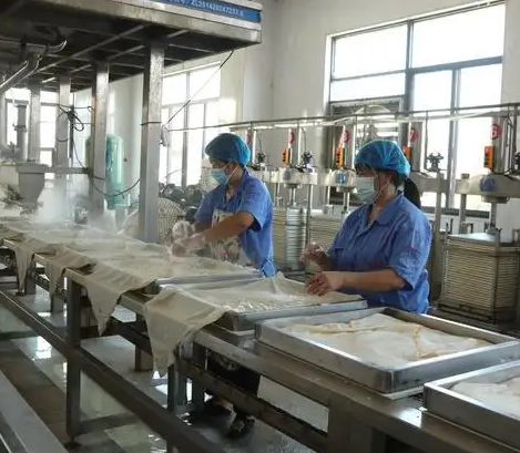 豆皮機制作豆皮