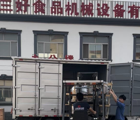 客戶來廠自提豆腐機 客戶來廠自提豆腐機